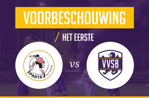 Voorbeschouwing Jong Sparta - VVSB