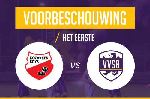 Voorbeschouwing Kozakken Boys - VVSB