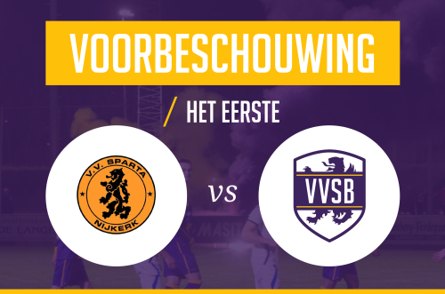 Voorbeschouwing Sparta Nijkerk - VVSB