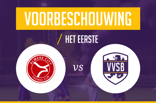 Voorbeschouwing Jong Almere City FC - VVSB