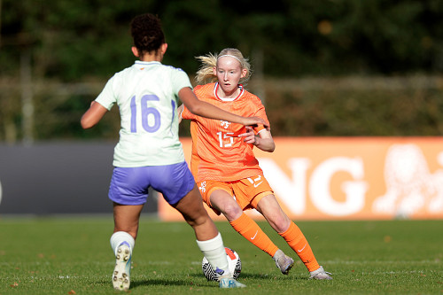 Zara Piontek maakt haar interlanddebuut