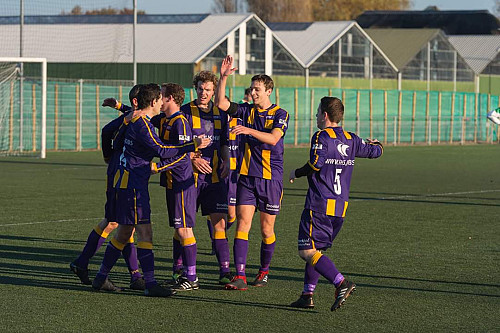 Zaterdag 1 wint met 3 - 1 van DWO 