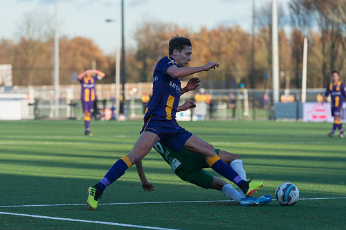 Net niet over de streep getrokken