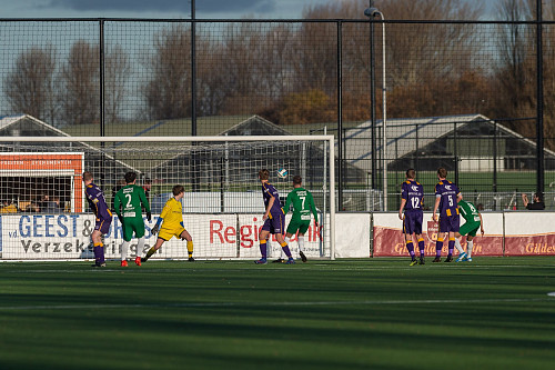 Net niet over de streep getrokken