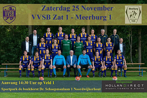 Kraker tegen Meerburg 1 