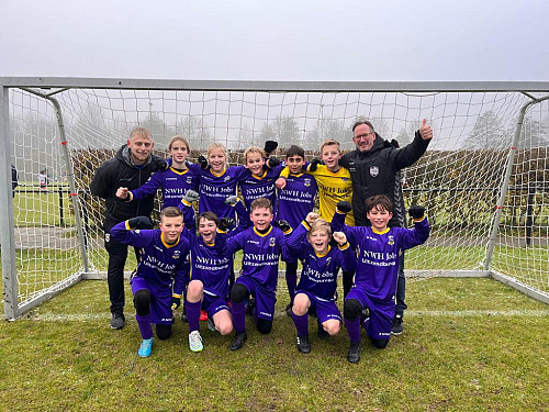 Winterkampioenen JO12-1 en JO15-2