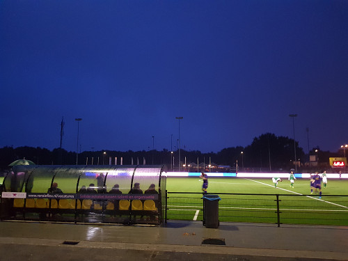 VVSB pakt met 10 man een punt tegen VVOG