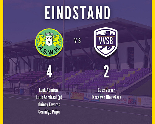 VVSB leidt nederlaag bij ASWH