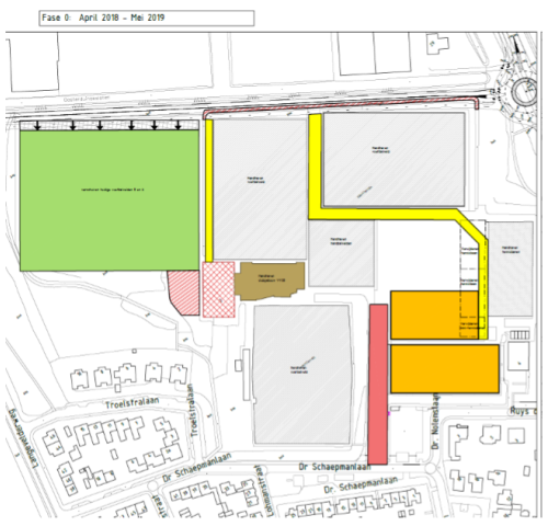 Fasering nieuw sportpark