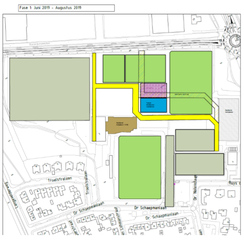 Fasering nieuw sportpark