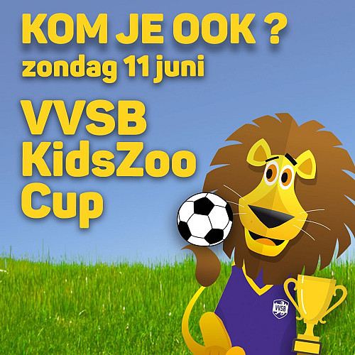 Zondag 11 juni VVSB KidsZoo Cup