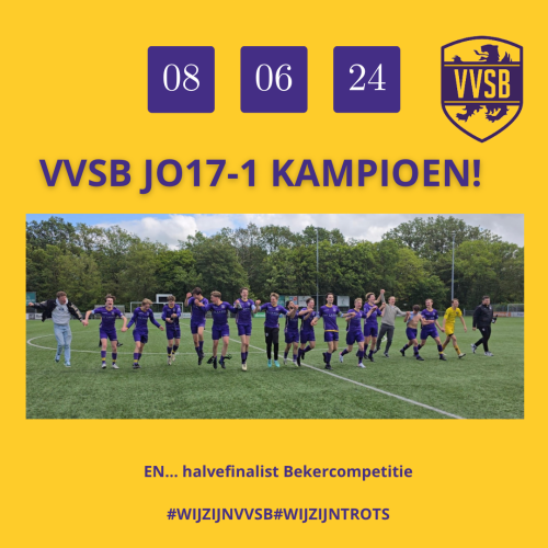 VVSB JO17-1 kampioen