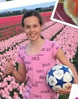 Emily Nahon geselecteerd voor de beste vd MO12 in Zuid Holland.