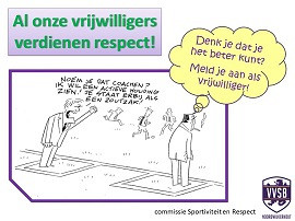Alle vrijwilligers verdienen respect !