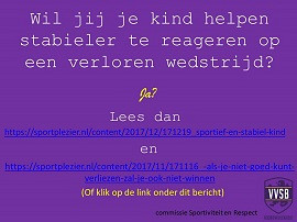 Stabieler reageren 